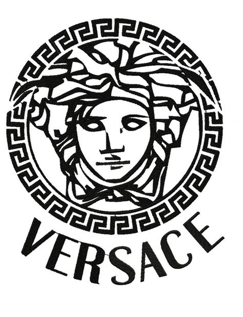 versace logo printable|versace logo free.